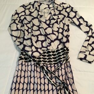 Diane Von Furstenburg wrap dress